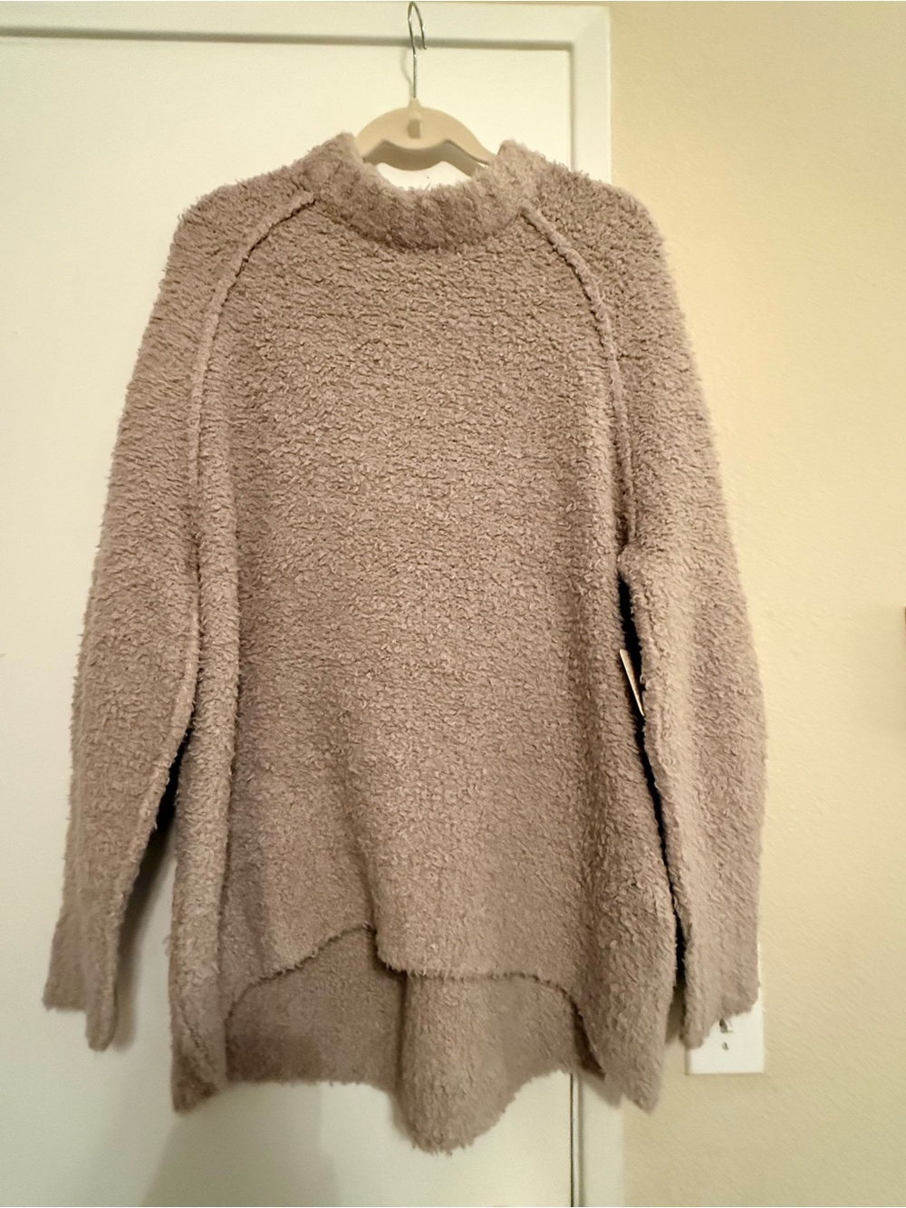 Free People taupe sweater